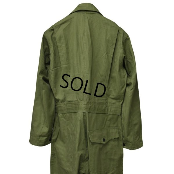 画像5: 【デッドストック】40's【ビンテージ】u.s.army【米軍実物】【M-43】HBT【ヘリンボーン】【オールインワン】【つなぎ】【38R】