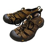 【KEEN】【キーン】【ブラウン】ウォータープルーフ【サンダル】【サイズ８】【26cm程度】 