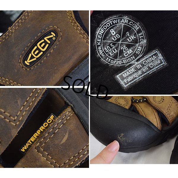 画像2: 【KEEN】【キーン】【ブラウン】ウォータープルーフ【サンダル】【サイズ８】【26cm程度】 