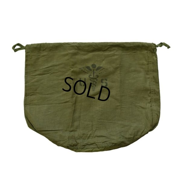 画像4: 60's【デッドストック】【ビンテージ】【米軍】【U.S.ARMY】【Patients effects BAG】【ペーシェントエフェクトバッグ】巾着 【ポーチ】