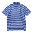 画像3: 【ラルフローレン】【青ｘ白】【ボーダー柄】【ポロシャツ】POLO ralph lauren【サイズＭ】<br> (3)