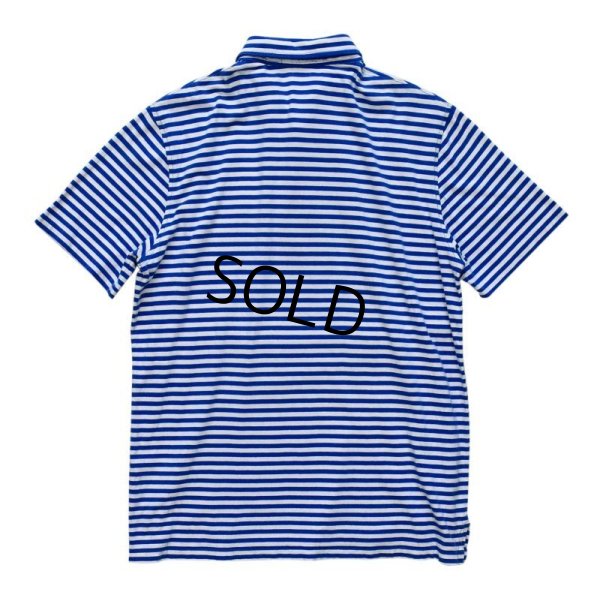 画像3: 【ラルフローレン】【青ｘ白】【ボーダー柄】【ポロシャツ】POLO ralph lauren【サイズＭ】 