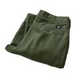 画像1: ビンテージ【DOCKERS】ドッカーズ【オリーブグリーン・深緑】【２タック】コットンパンツ【33X30】<br> (1)