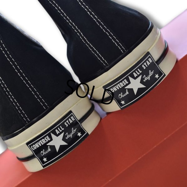 画像3: 【新品未使用】箱付き【コンバース】converse【CT70】【黒】【チャックテイラー】166407C【オールスター】【ハイカット】【ヌバックレザー】【サイズ27.5cm】