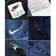 画像2: 【ビンテージ】【NIKE】【ナイキ】【紺】【ハーフジップ】【アノラックパーカー】【サイズＭ】<br> (2)