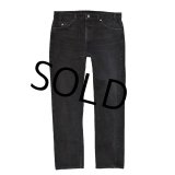 【ビンテージ】【USA製】【LEVI'S】【リーバイス】５０５【505】黒【ブラックデニム】【38X32】 