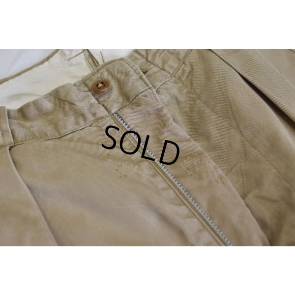 画像6: 50's【米軍実物】U.S.army【ビンテージ】【チノショーツ】【ショートパンツ】【W30 Long】 