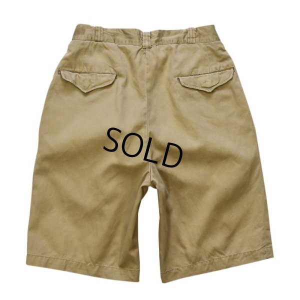 画像4: 50's【米軍実物】U.S.army【ビンテージ】【チノショーツ】【ショートパンツ】【W30 Long】 