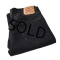 【ビンテージ】【USA製】【LEVI'S】【リーバイス】【501】黒【ブラックデニム】【34×34】 
