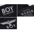 画像2: 【BOY LONDON】【黒】【ロゴ】【総柄】【スウェット】【サイズＳ】<br> (2)
