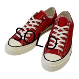 【新品未使用】箱付き【コンバース】converse【CT70】【赤】【チャックテイラー】【オールスター】【ローカット】【サイズ26.5〜28ｃm】 