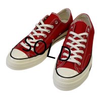 【新品未使用】箱付き【コンバース】converse【CT70】【赤】【チャックテイラー】【オールスター】【ローカット】【サイズ26.5〜28ｃm】 