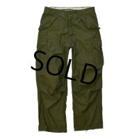 【70's】【米軍実物】【ビンテージ】【U.S.ARMY】【M-65】【フィールドパンツ】カーゴパンツ【M-R】 