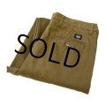 ビンテージ【DOCKERS】ドッカーズ【ブラウン】【２タック】コットンパンツ【33×32】 