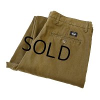 ビンテージ【DOCKERS】ドッカーズ【ブラウン】【２タック】コットンパンツ【33×32】 