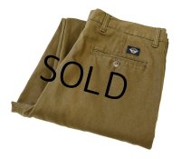 ビンテージ【DOCKERS】ドッカーズ【ブラウン】【２タック】コットンパンツ【33×32】 