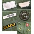 画像2: 【60's】【米軍実物】ビンテージ【U.S.ARMY】【OG107】平ボタン【ユーティリティシャツ】【サイズ Ｓ】<br> (2)