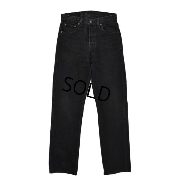 画像2: 【ビンテージ】【USA製】【LEVI'S】【リーバイス５０１】501 黒 ブラック【デニムパンツ】【29x32】 