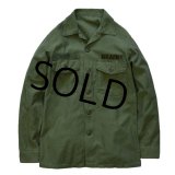 【60's】【米軍実物】ビンテージ【U.S.ARMY】【OG107】【ユーティリティシャツ】 