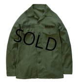 【60's】【米軍実物】ビンテージ【U.S.ARMY】【OG107】【ユーティリティシャツ】 