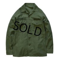 【60's】【米軍実物】ビンテージ【U.S.ARMY】【OG107】【ユーティリティシャツ】 