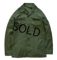 【60's】【米軍実物】ビンテージ【U.S.ARMY】【OG107】【ユーティリティシャツ】 