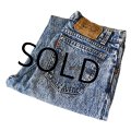 【ビンテージ】【USA製】【LEVI'S】【リーバイス】【550】【ケミカルウォッシュ】【32×32】 