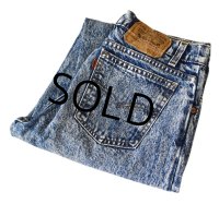 【ビンテージ】【USA製】【LEVI'S】【リーバイス】【550】【ケミカルウォッシュ】【32×32】 