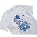 90's【USA製】【ビンテージ】【フルーツオブザルーム】【白】【maui】【魚】【Ｔシャツ】【サイズＬ】 
