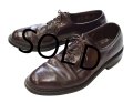 【ビンテージ】FRENCH SHRINER【フレンチシュライナー】【コードバン】【プレーントゥ】【レザーシューズ】【11 D】【29cm程度】 