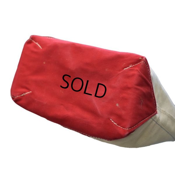 画像6: 耳付き 80's【ビンテージ】 【USA製】【L.L.bean】【L.L.ビーン】【キャンバス】【トートバッグ】【白×赤】 