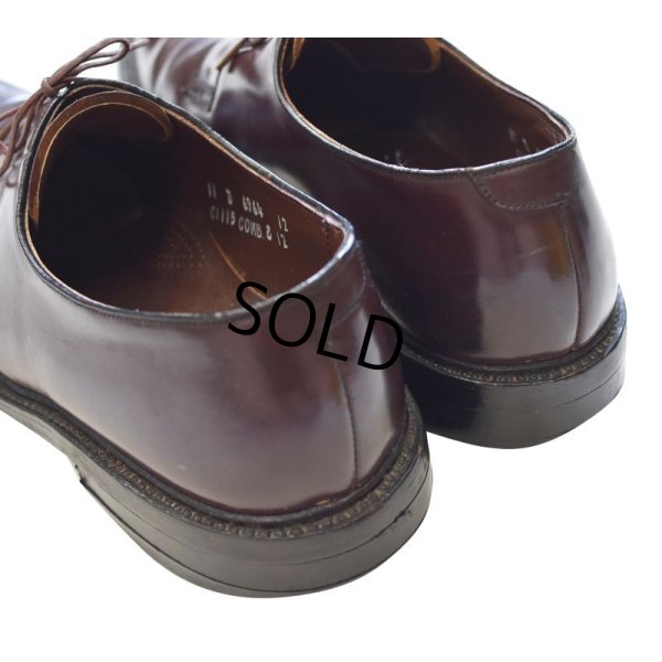 画像5: 【ビンテージ】FRENCH SHRINER【フレンチシュライナー】【コードバン】【プレーントゥ】【レザーシューズ】【11 D】【29cm程度】 