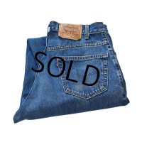 【ビンテージ】【USA製】【LEVI'S】【リーバイス５６０】560【ルーズフィット・テーパードレッグ】【デニムパンツ】【34Ｘ32】 