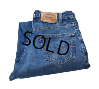 【ビンテージ】【USA製】【LEVI'S】【リーバイス５６０】560【ルーズフィット・テーパードレッグ】【デニムパンツ】【34Ｘ32】 