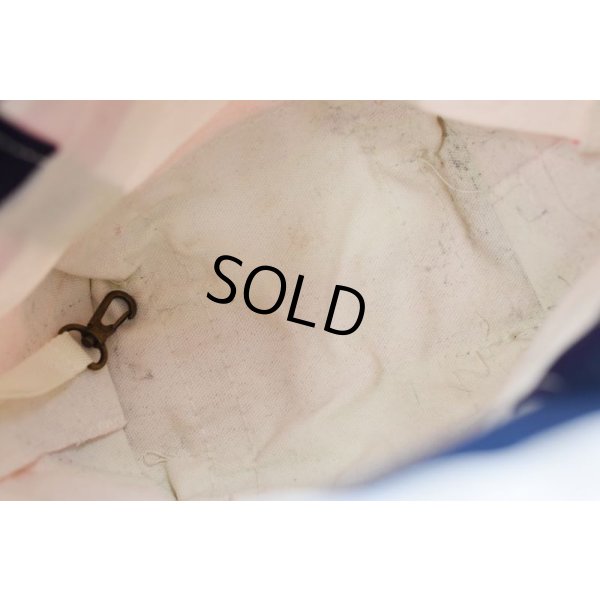 画像6: USA製【ビンテージ】LLビーン  【L.L.bean】【ピンク×紺】【ボーダー柄】【天ファスナー】【トートバッグ】【ミニトート】