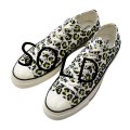 【新品未使用】【コンバース】converse【CT70】【164410C】【白×黄緑】【ヒョウ柄】【チャックテイラー】【オールスター】【ローカット】【サイズ30.5ｃm】 