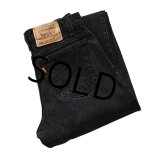 【ビンテージ】【USA製】【LEVI'S】【リーバイス５５０】黒　ブラックデニム【デニムパンツ】【30×32】 