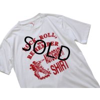 90's【USA製】【ビンテージ】【Rock,Roll and remember autograph】【Tシャツ】【サイズＬ】 