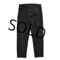 【ビンテージ】【USA製】【LEVI'S】【リーバイス５５０】黒　ブラックデニム【デニムパンツ】【36×32】 