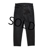 【ビンテージ】【USA製】【LEVI'S】【リーバイス５５０】黒　ブラックデニム【デニムパンツ】【36×32】 