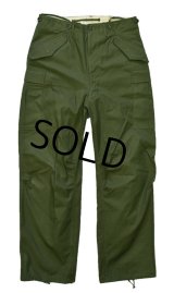 50's【米軍実物】ビンテージ【M-51】【フィールドトラウザーズ】【カーゴパンツ】M-long【M-L】 