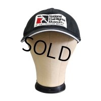 【ビンテージ】【National Civil Rights Museum】【黒】【ベースボールキャップ】 