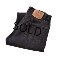 【ビンテージ】【USA製】【LEVI'S】【リーバイス】５０５【505】黒【ブラックデニム】【31X30】 