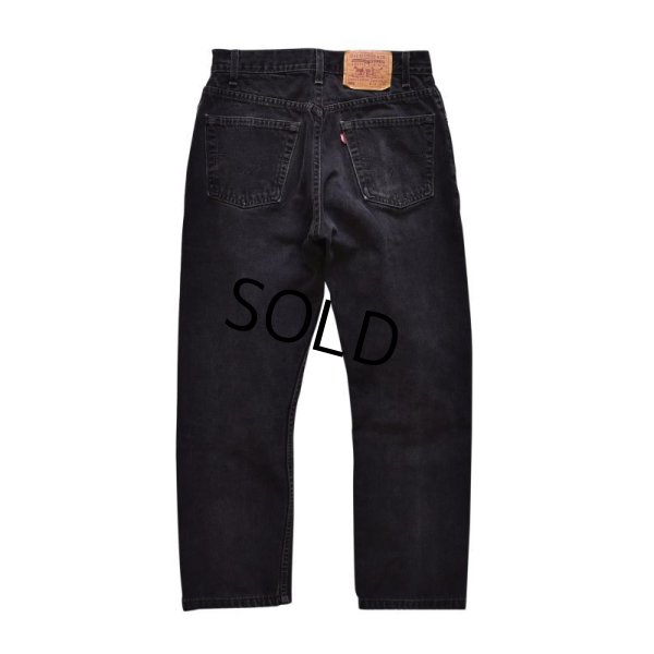 画像5: 【ビンテージ】【USA製】【LEVI'S】【リーバイス】５０５【505】黒【ブラックデニム】【31X30】 