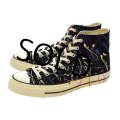 【新品未使用】【コンバース】converse【CT70】【黒】【ペンキ加工】【チャックテイラー】【ハイカット】【サイズ２９cm】 