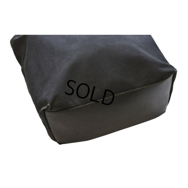 画像8: 【Kaufmann】カウフマン【黒】【レザーハンドル】【キャンバストートバッグ】