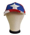 【USA製】【ビンテージ】星条旗【キャップ】【白×赤×青】フリーサイズ　 