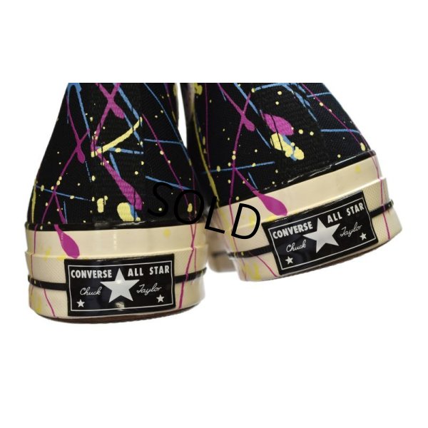 画像4: 【新品未使用】【コンバース】converse【CT70】【黒】【ペンキ加工】【チャックテイラー】【ハイカット】【サイズ２９cm】 