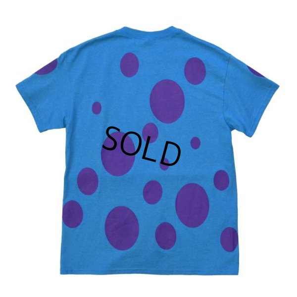 画像3: 【ビンテージ】【水色×紫】水玉Tシャツ 【サイズM】 