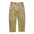 画像2: 【DOCKERS】ドッカーズ【ベージュ】【２タックパンツ】【33ｘ32】<br> (2)